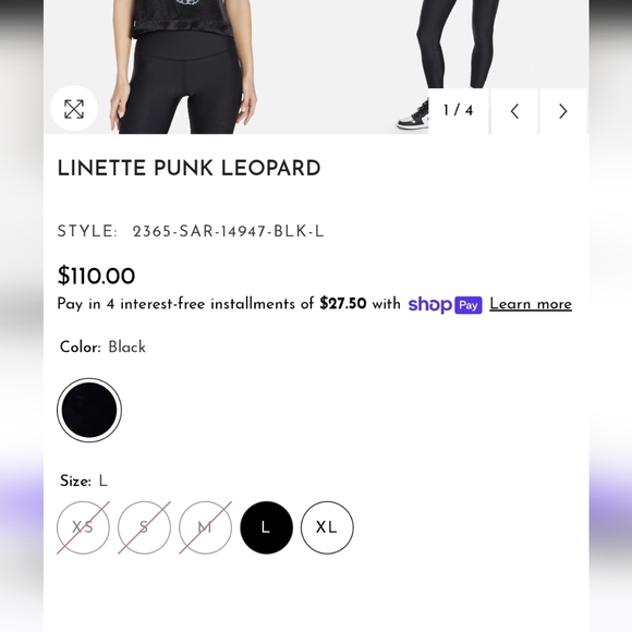 NWT Lauren Moshi Crystal Linette Punk Leopard tank Top - Picture 4 of 10